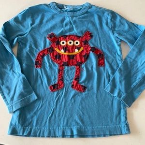Mini Boden boy long sleeve shirt size 7-8